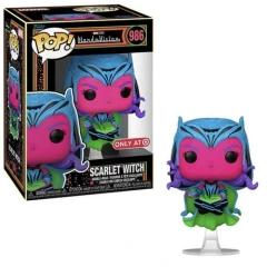 Funko Pop! Marvel: Wanda Vision - Scarlet Witch (Neon) 986 - Target Exclusive Bobblehead